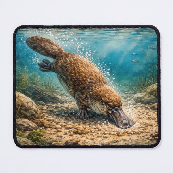 Item preview, Platypus Foraging designed and sold by Kirrindy Designs.