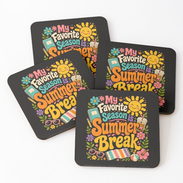 Item preview, My Favorite Season is Summer Break designed and sold by JerdbordinShop.
