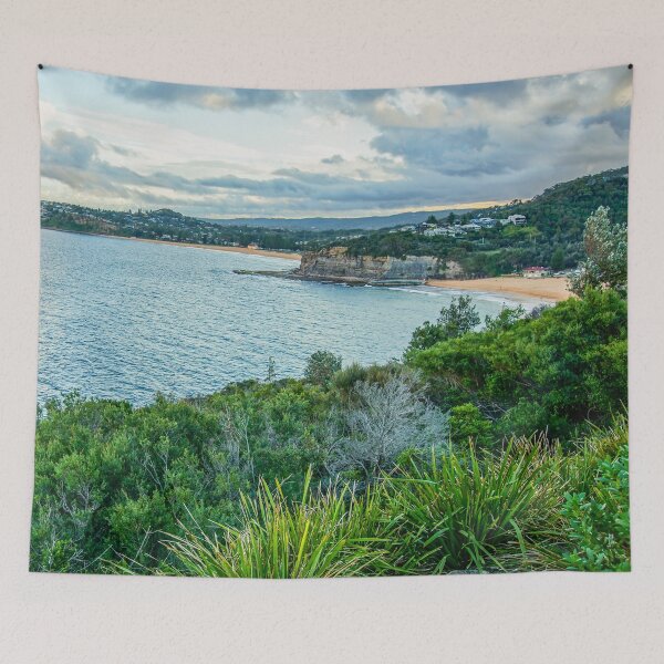 Item preview, North Bilgola Lookout View, Sydney | Northern Beaches, NSW, Australia - Coastal Landscape Art designed and sold by Ross.A.Campbell.