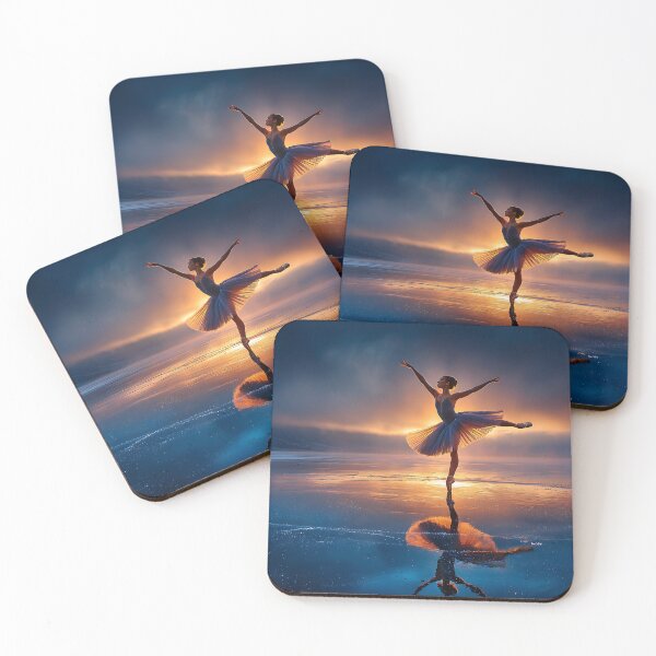 Item preview, Graceful Ballerina on a Reflective Surface designed and sold by Artessie.