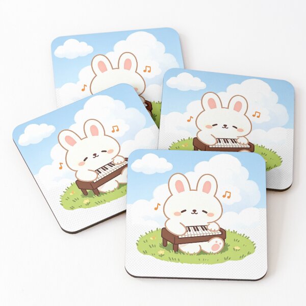 Item preview,  Little White Bunny and The Magic Piano designed and sold by AwakenFah.