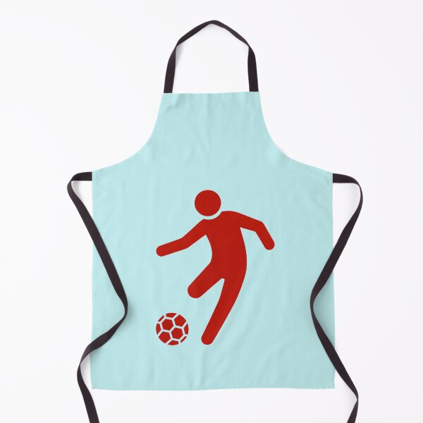 Item preview, Red Soccer Player Silhouette – Minimal Football Athlete Graphic Design designed and sold by zohocreations.