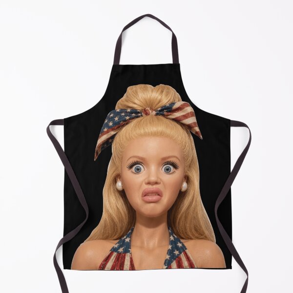 Item preview, Funny 4th of July Doll Face  designed and sold by EdificaturasArt.