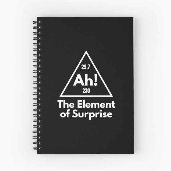 Item preview, Ah-The-Element-Of-Surprise designed and sold by Dondonmart.