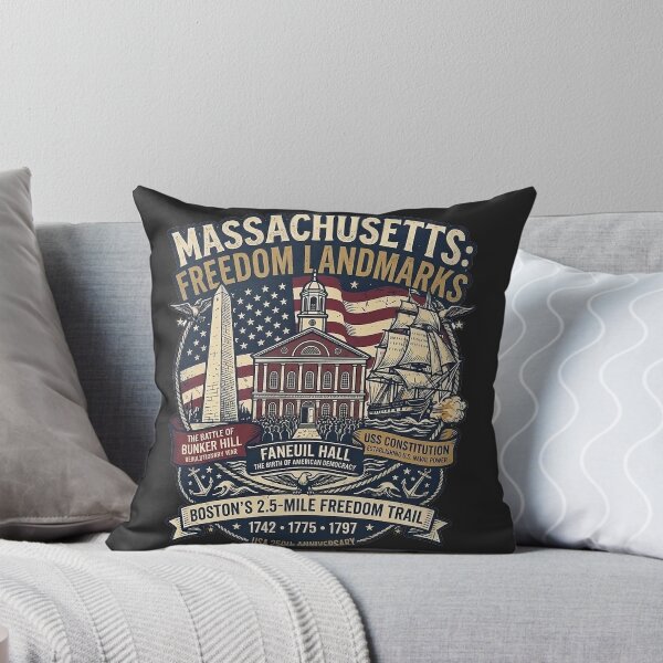 Item preview, Massachusetts Freedom Landmarks Boston Freedom Trail designed and sold by rygenr8.
