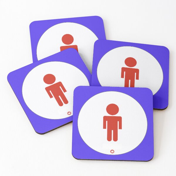 Item preview, Minimal Red Human Icon Design – Modern Stick Figure Symbol Graphic designed and sold by zohocreations.
