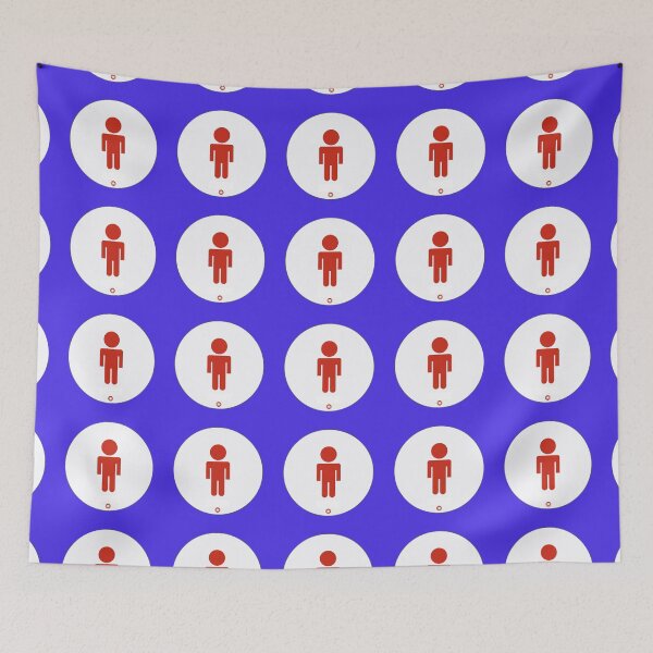 Item preview, Minimal Red Human Icon Design – Modern Stick Figure Symbol Graphic designed and sold by zohocreations.