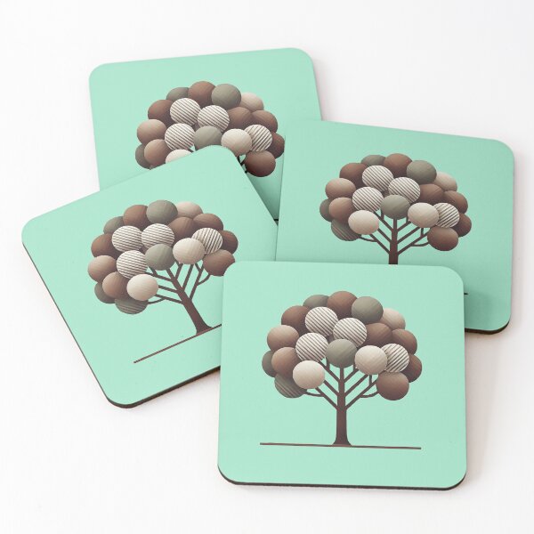 Item preview, Minimalist Macadamia Tree Design designed and sold by quigeebo designs.