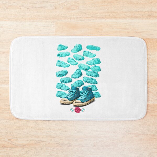 Item preview,  Sneakers in turquoise paint designed and sold by Whimsy Trail Co.
