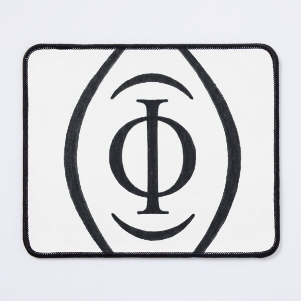 Item preview, The letters O and I stacked on top of each other inside a circle designed and sold by Dictum1.