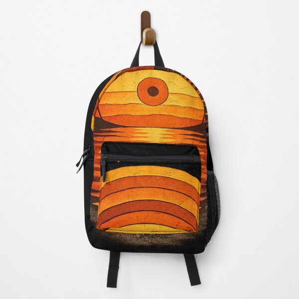 Item preview, Retro Vinyl Sunset Reflection | Vintage Record Ocean designed and sold by The Sandy Design Store.