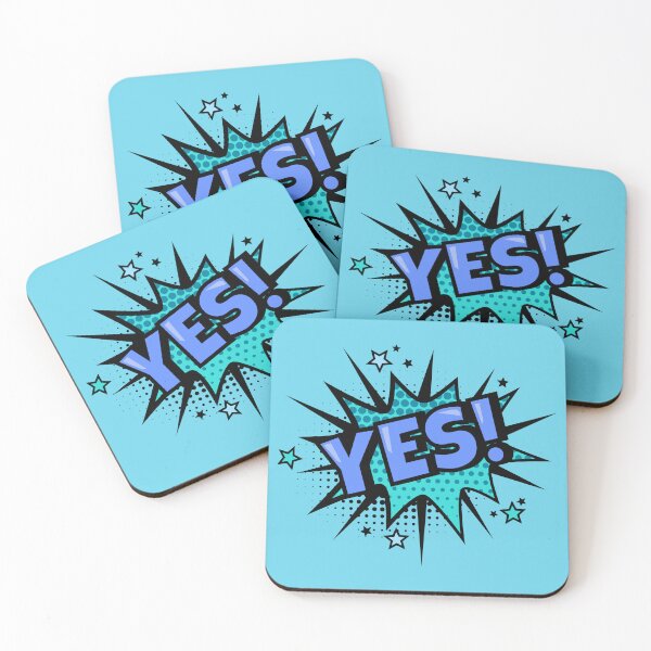 Item preview, YES! Positive & Colorful Pop Art designed and sold by The Best Designs.