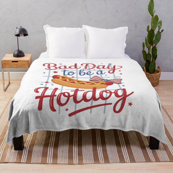 Item preview, 4th of July Independence Day Bad Day to Be A Hotdog designed and sold by TyraYoung.