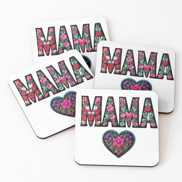 Item preview, Floral Mama Heart Design designed and sold by TrendingJoyPicks.