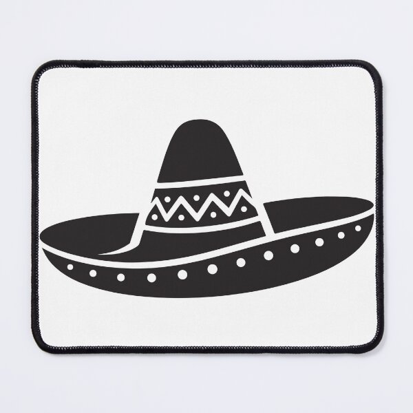 Item preview, Simple black sombrero designed and sold by EmeraldeaArt.