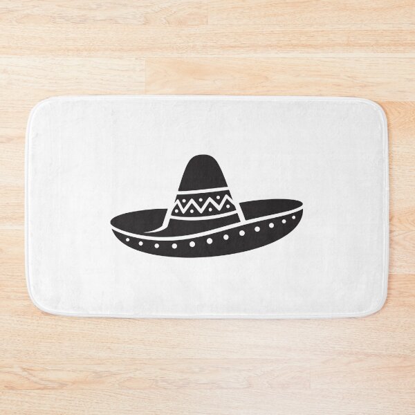 Artikelvorschau, Einfacher schwarzer Sombrero entworfen und verkauft von EmeraldeaArt.