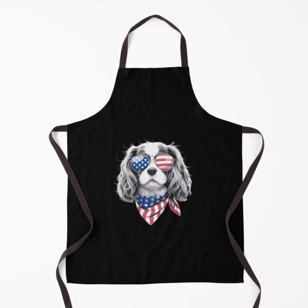 Item preview, 4th of July with Cavalier King Charles Spaniel Dog designed and sold by TyraYoung.