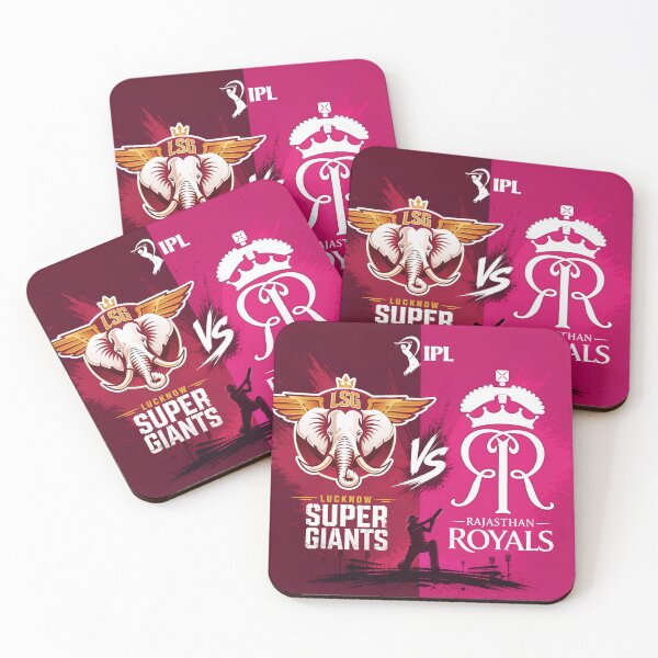 Item preview, Rajasthan Royals vs Lucknow Super Giants – IPL Battle designed and sold by Crick-Art.