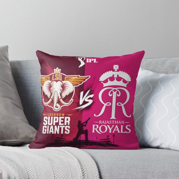 Item preview, Rajasthan Royals vs Lucknow Super Giants – IPL Battle designed and sold by Crick-Art.