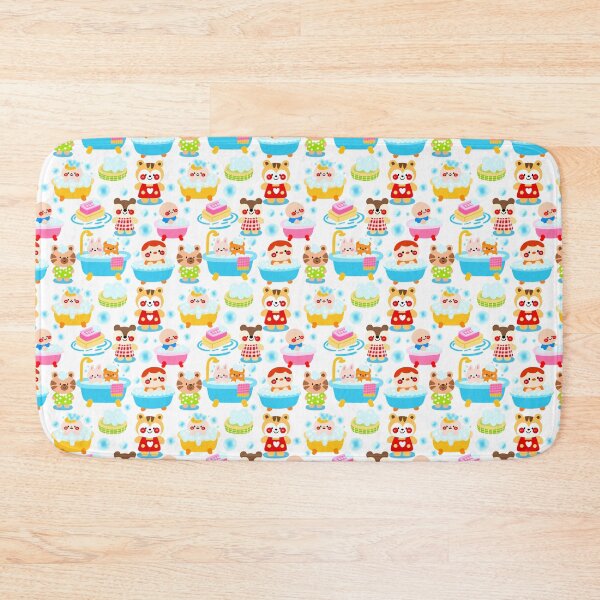 Item preview, Bubbly Bath Time Seamless Pattern designed and sold by KJackArtwork.