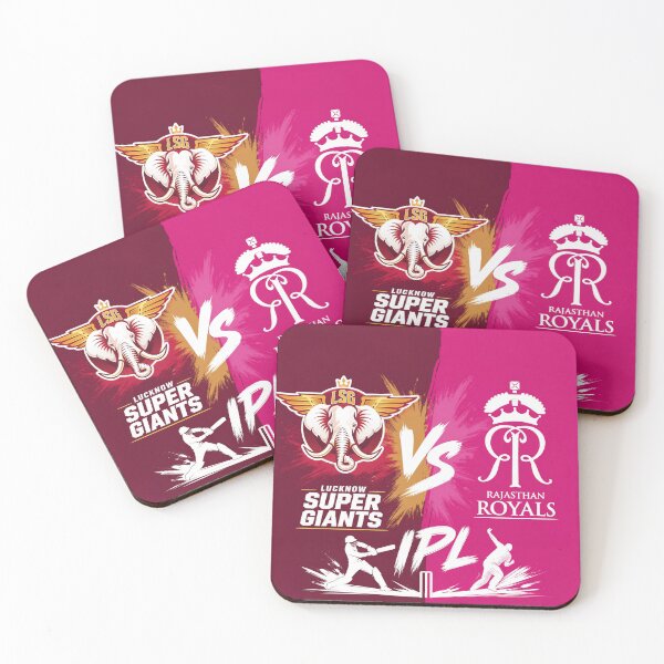 Item preview, Copy of Rajasthan Royals vs Lucknow Super Giants – IPL Battle designed and sold by Crick-Art.