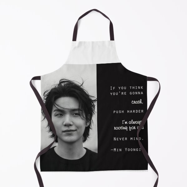 Item preview, Never mind Min Yoongi quote lyrics designed and sold by Lexipinkwood.