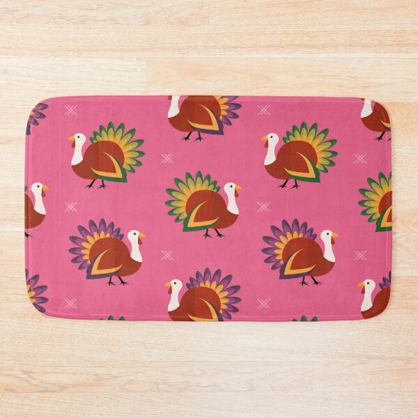 Item preview, Turkeys on pink designed and sold by reneesillus.