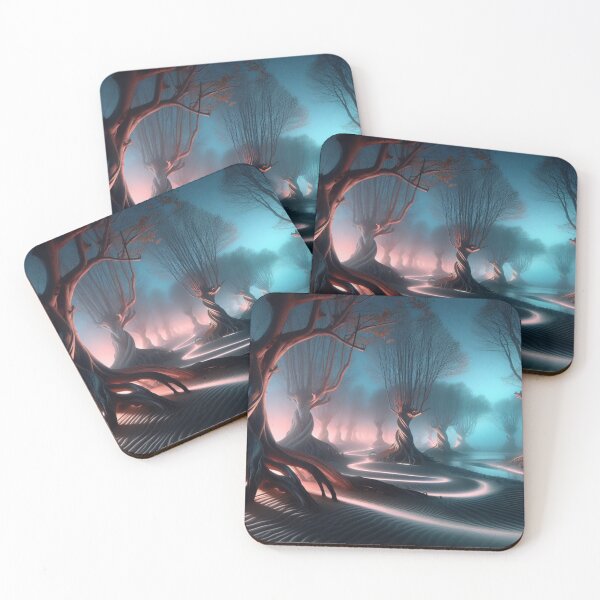 Item preview, Surreal trees and lights designed and sold by HerbertFlenner.