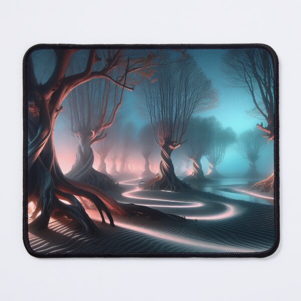 Item preview, Surreal trees and lights designed and sold by HerbertFlenner.