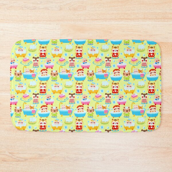 Item preview, Bubbly Bath Time Seamless Pattern designed and sold by KJackArtwork.