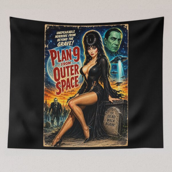 Item preview, PLAN 9 FROM OUTER SPACE - 50s Sci Fi Cult Classic designed and sold by FilMate.