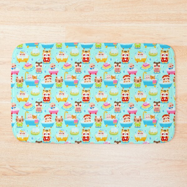 Item preview, Bubbly Bath Time Seamless Pattern designed and sold by KJackArtwork.