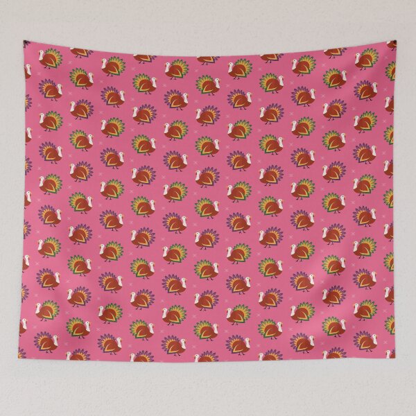 Item preview, Turkeys on pink designed and sold by reneesillus.