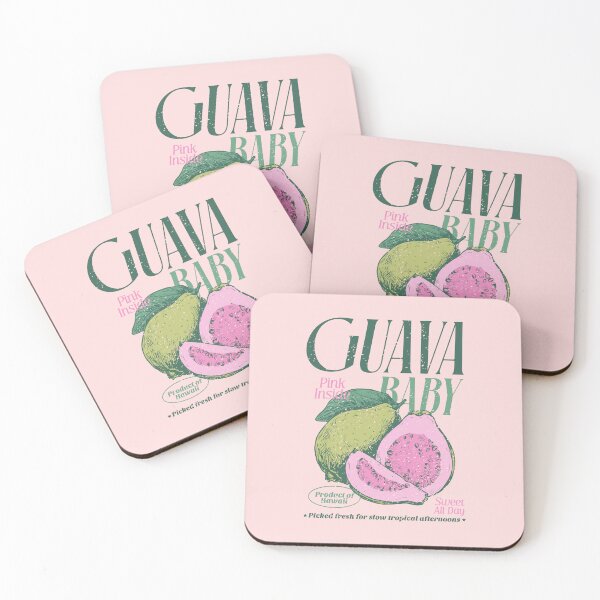 Item preview, Vintage Retro Summer Fruits - Pink Guava Lover Gift designed and sold by JDVNart.