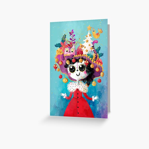 Item preview, Marikita - the Christmas Crazy Cat Lady designed and sold by monikasuska.