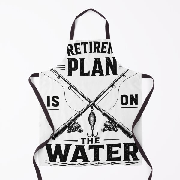 Item preview, My Retirement Plan Is On The Water – Vintage Fishing Rods Retro Angler Tee designed and sold by bazstees54.