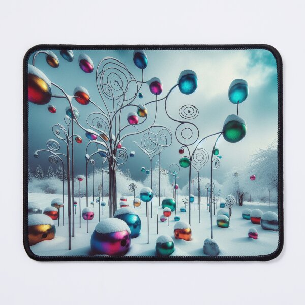 Item preview, Metaobjects in a winter landscape designed and sold by HerbertFlenner.