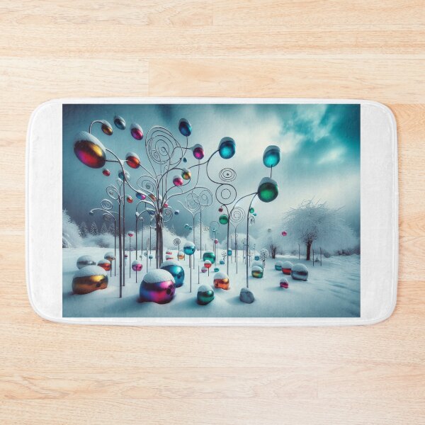Item preview, Metaobjects in a winter landscape designed and sold by HerbertFlenner.