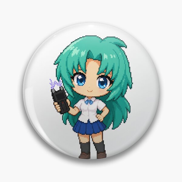 Item preview, Cute pixel art Shion Higurashi from When They Cry (Higurashi no Naku Koro ni) digital illustration designed and sold by sabartgunpla.