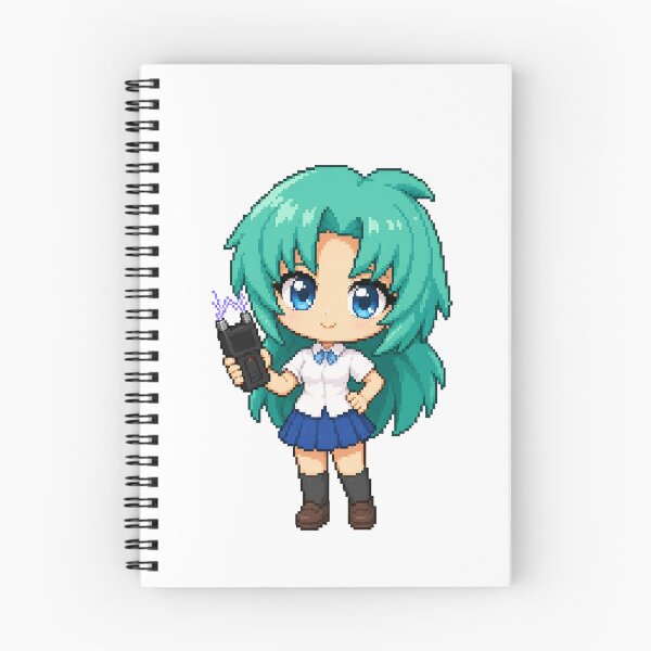 Item preview, Cute pixel art Shion Higurashi from When They Cry (Higurashi no Naku Koro ni) digital illustration designed and sold by sabartgunpla.