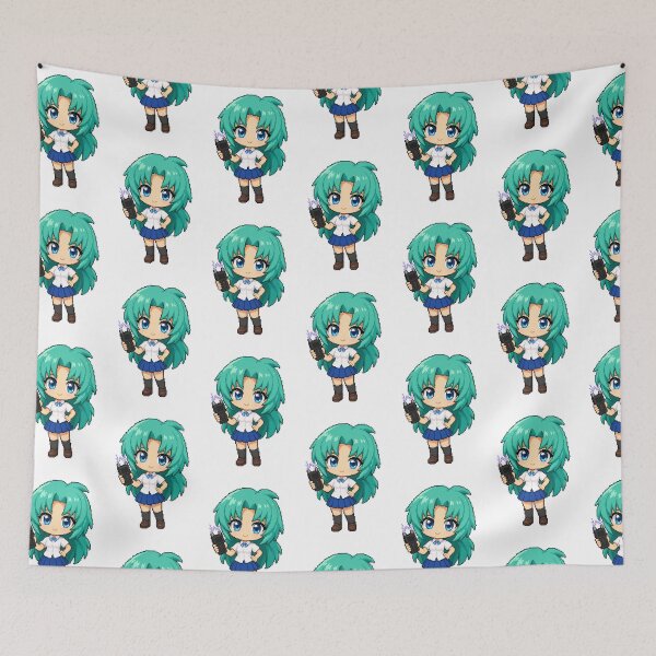 Item preview, Cute pixel art Shion Higurashi from When They Cry (Higurashi no Naku Koro ni) digital illustration designed and sold by sabartgunpla.