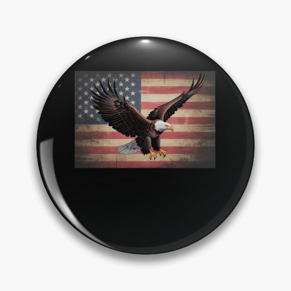 Item preview, Bald Eagle 4th of July American Flag Country designed and sold by TyraYoung.