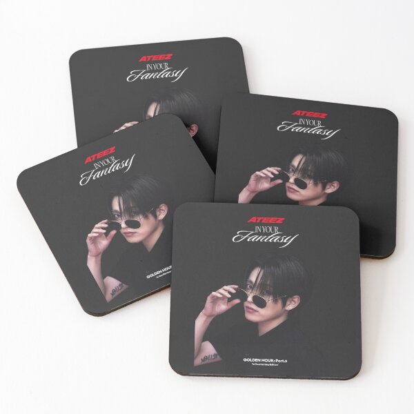 Item preview, LEADER HONGJOONG | IN YOUR FANTASY MV | ATEEZ designed and sold by Sushi Roll Studio.