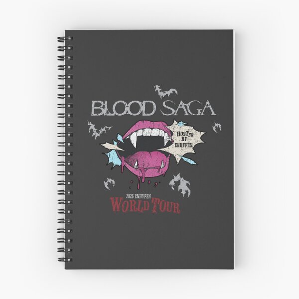 Item preview, ENHYPEN Blood Saga World Tour Vampire Teeth Graphic designed and sold by moamaxshop.