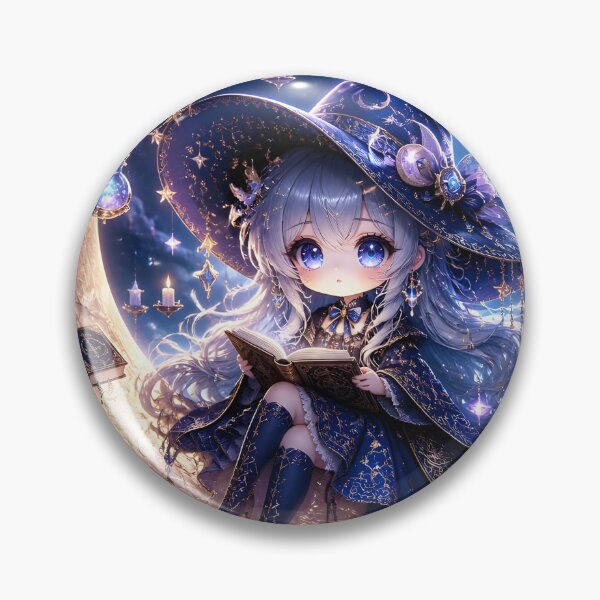 Item preview, Moon Witch Crescent Moon Celestial  designed and sold by sigmaartstudio.