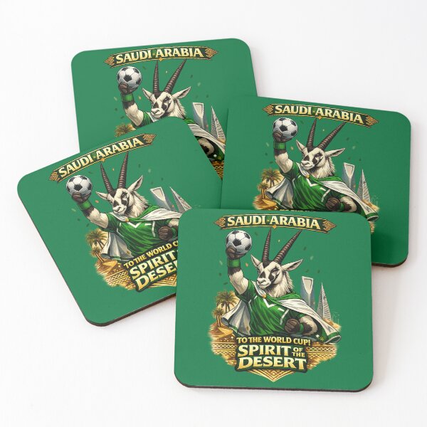 Item preview, Saudi Arabia World Cup Desert Spirit designed and sold by Retro Arabica.