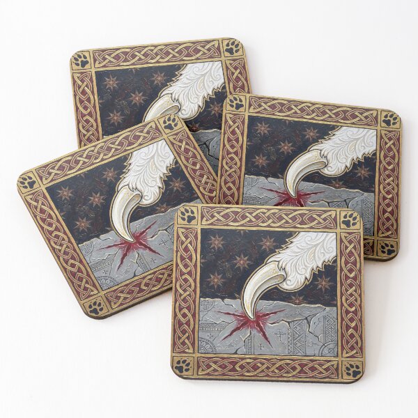 Item preview, LUPUS POTESTATIS — Mors Non Imperabit | Dark Sacred Series designed and sold by GeoWhimsy Studio.