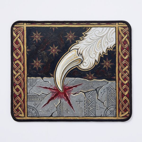 Item preview, LUPUS POTESTATIS — Mors Non Imperabit | Dark Sacred Series designed and sold by GeoWhimsy Studio.