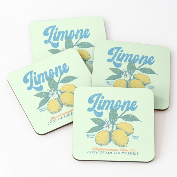 Item preview, Vintage Retro Summer Fruits - Limone Summer Mediterranean Citrus Tee designed and sold by JDVNart.