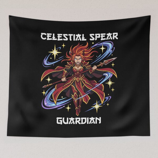 Item preview, ANIME - CELESTIAL SPEAR GUARDIAN designed and sold by KEF Custom.